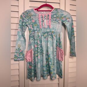 Boutique Kids Christmas Dress - Merry Pinkmas! Girls Size 8